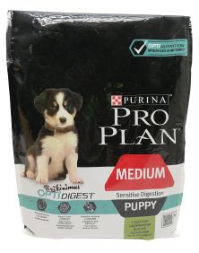 Pro Plan Puppy Medium Sensitive Digestion Lamb , ėriena