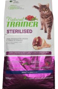 NATURAL TRAINER Cat Adult HAM Sterilizuotom su vytintu kumpiu